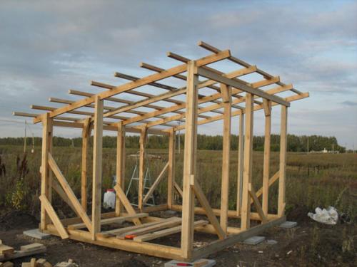 Все, что нужно знать о односкатных крышах из профнастила 02 Все, что нужно знать о односкатных крышах из профнастила 02