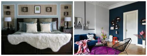 Как красиво поклеить обои двух видов в зале и спальне. Как поклеить обои двух видов: идеи и варианты комбинирования в зале 04 Как красиво поклеить обои двух видов в зале и спальне. Как поклеить обои двух видов: идеи и варианты комбинирования в зале 04