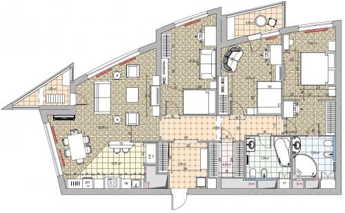 Как преобразить однокомнатную квартиру 40 кв.м в двухкомнатную: советы и идеи 11 Как преобразить однокомнатную квартиру 40 кв.м в двухкомнатную: советы и идеи 11