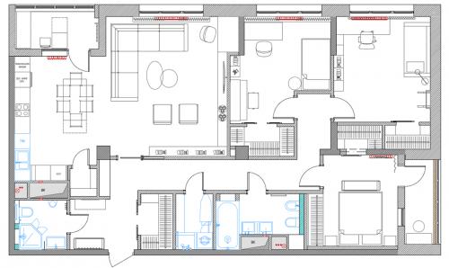 Как преобразить однокомнатную квартиру 40 кв.м в двухкомнатную: советы и идеи 22 Как преобразить однокомнатную квартиру 40 кв.м в двухкомнатную: советы и идеи 22