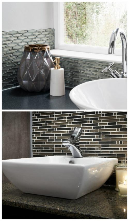 Варианты укладки плитки в ванной. Актуальные формы и дизайн керамической плитки