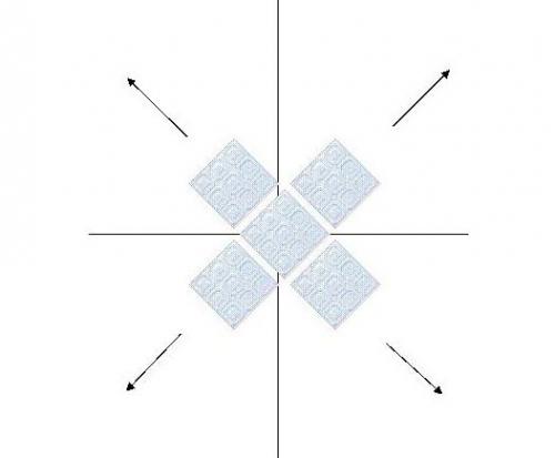 Как клеить потолочную плитку по диагонали. Как лучше клеить потолочную плитку по диагонали: видео