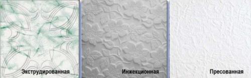 Почему не клеится потолочная плитка. Виды