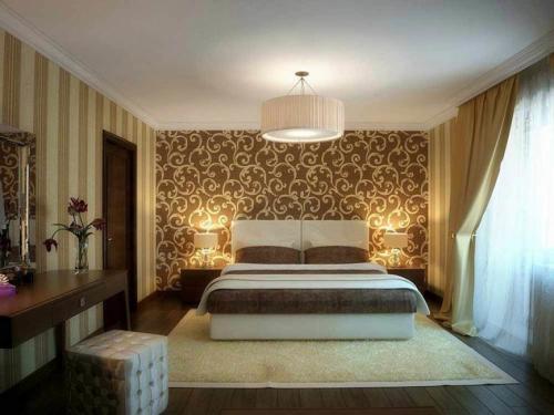 Комбинированные обои для зала. Как комбинировать обои по цвету? 12 Комбинированные обои для зала. Как комбинировать обои по цвету? 12