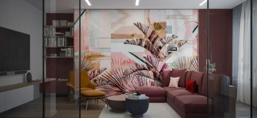 На какую стену клеить обои с рисунком. Как комбинировать и поклеить разные обои двух видов в одной комнате