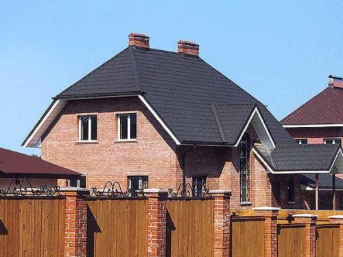 Крыша из металлочерепицы своими руками. Виды металлочерепицы