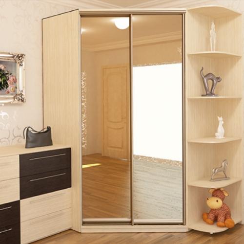 Угловой шкаф-купе в зал. Какие существуют угловые шкафы для гостиной, обзор моделей