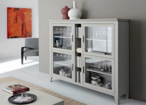 Шкаф в зал для посуды. Сервант для посуды в гостиную | Правила выбора стильного элемента интерьера и советы по их выбору