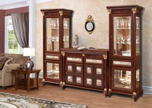 Шкаф в зал для посуды. Сервант для посуды в гостиную | Правила выбора стильного элемента интерьера и советы по их выбору