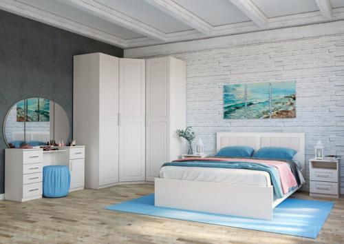 Угловые шкафы купе в спальню. Стиль и цвет