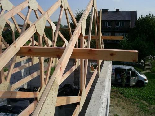 Холодная двускатная крыша. Монтаж двухскатной крыши