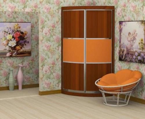 Дизайн углового шкафа-купе для гостиной или зала. Угловые шкафы-купе для разных комнат