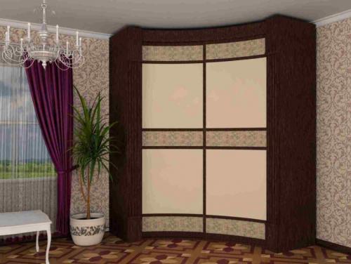 Дизайн углового шкафа-купе для гостиной или зала. Угловые шкафы-купе для разных комнат