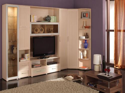 Гостиная угловая. Особенности угловой мебели в гостиную, существующие варианты