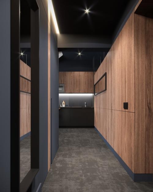 Интерьер гостиной в номере отеля. 02