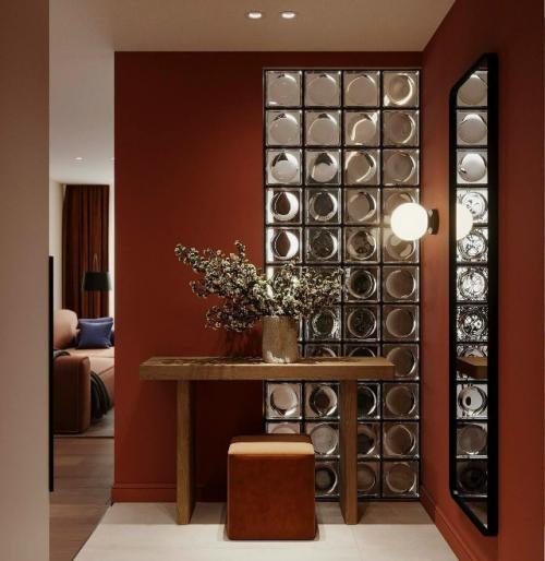 Небольшая прихожая - максимум стиля. 02