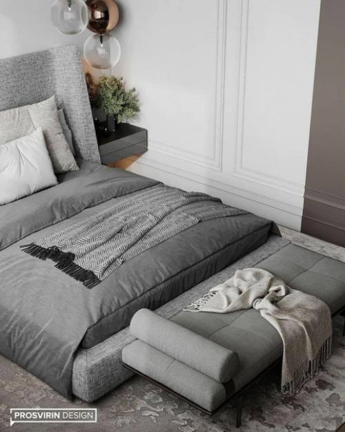 Спальня в современном стиле. 02