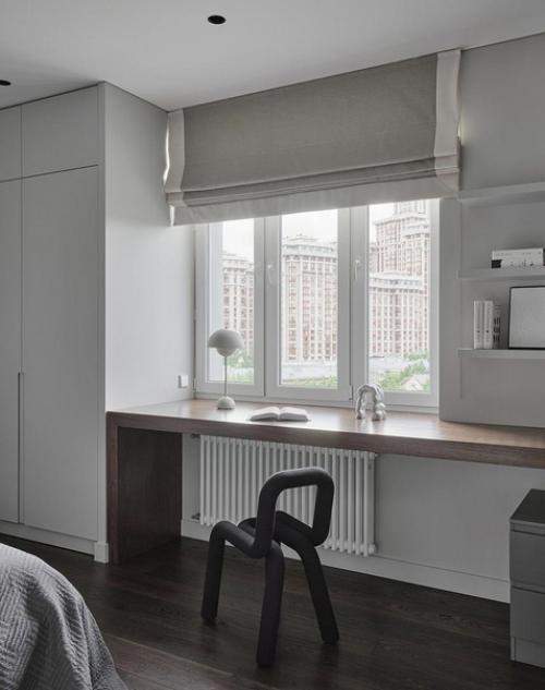 Интерьер получился весьма лаконичным, но при этом выразительным. 08