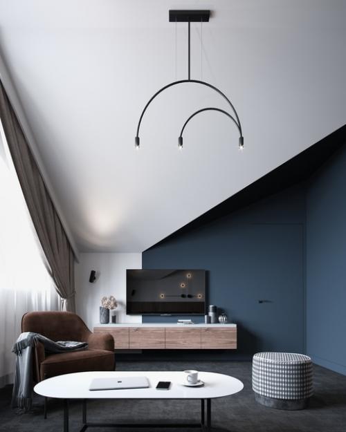 Интерьер гостиной в номере отеля. 01