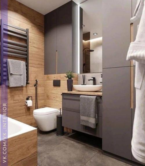 Интерьер и декор ванной комнаты.