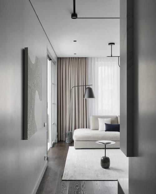 Интерьер получился весьма лаконичным, но при этом выразительным. 06