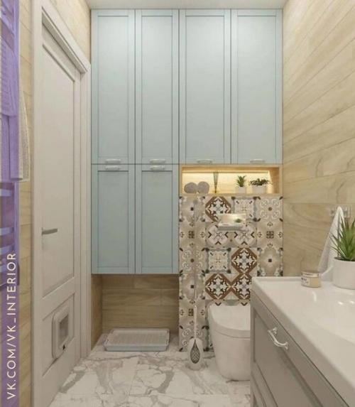 Интерьер и декор ванной комнаты. 08