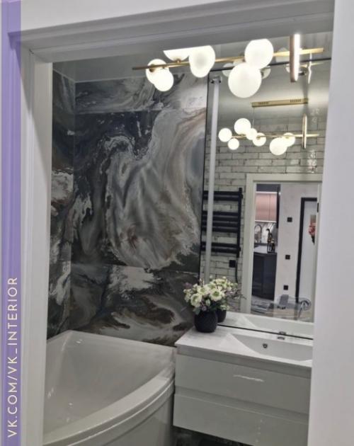 Интерьер и декор ванной комнаты. 04