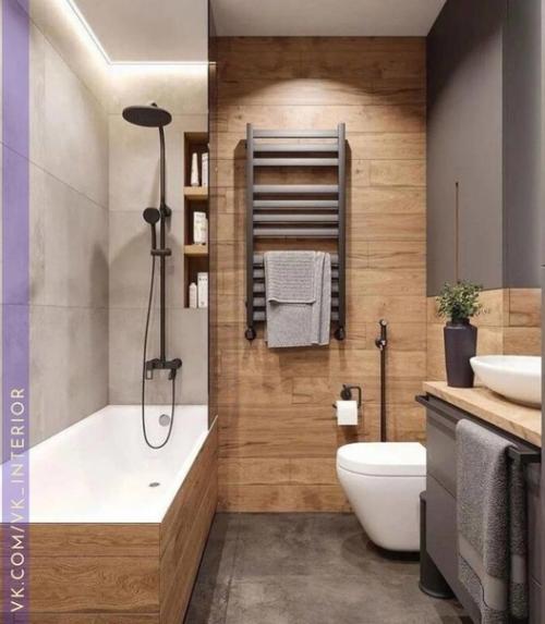 Интерьер и декор ванной комнаты. 01