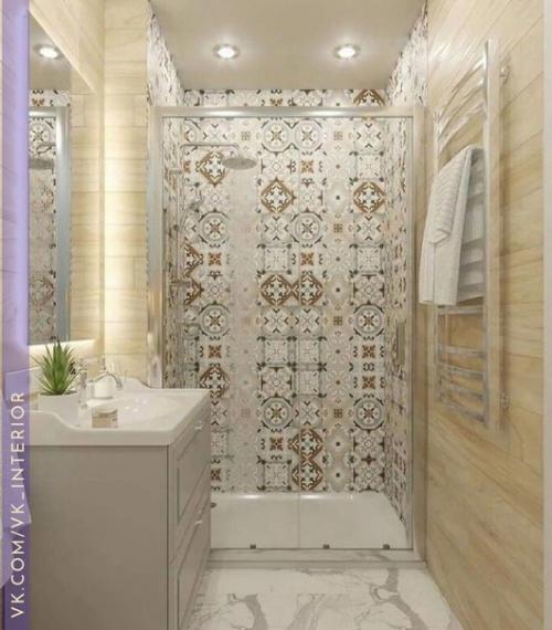 Интерьер и декор ванной комнаты. 06