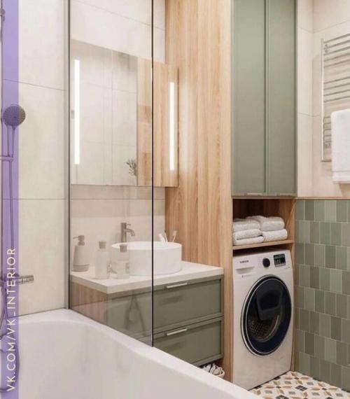 Интерьер и декор ванной комнаты. 03