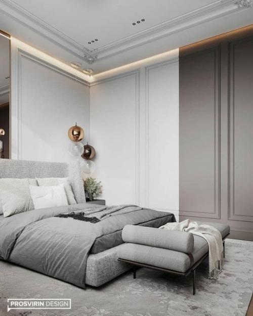 Спальня в современном стиле. 08