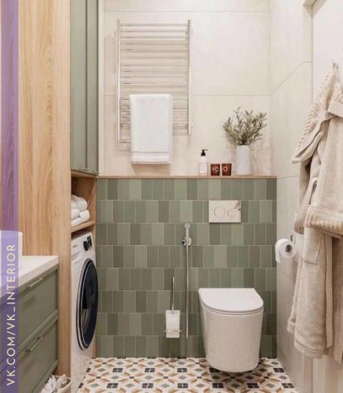 Интерьер и декор ванной комнаты. 04