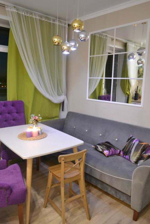 Очень симпатично.  Хочется задержаться на такой кухне. 06