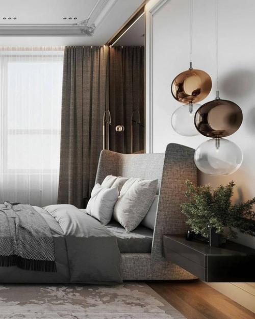 Спальня в современном стиле. 03