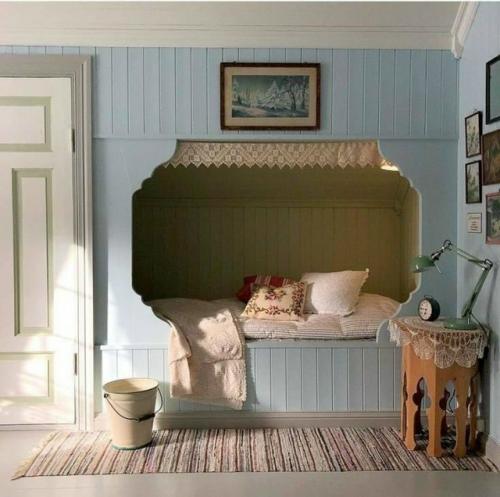 Кровать в алькове - уютная архитектура сна. 02