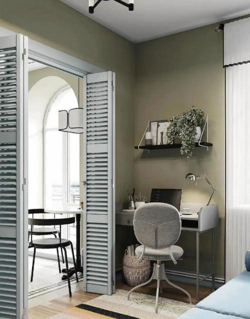 Уют с характером для однокомнатной квартиры. 06