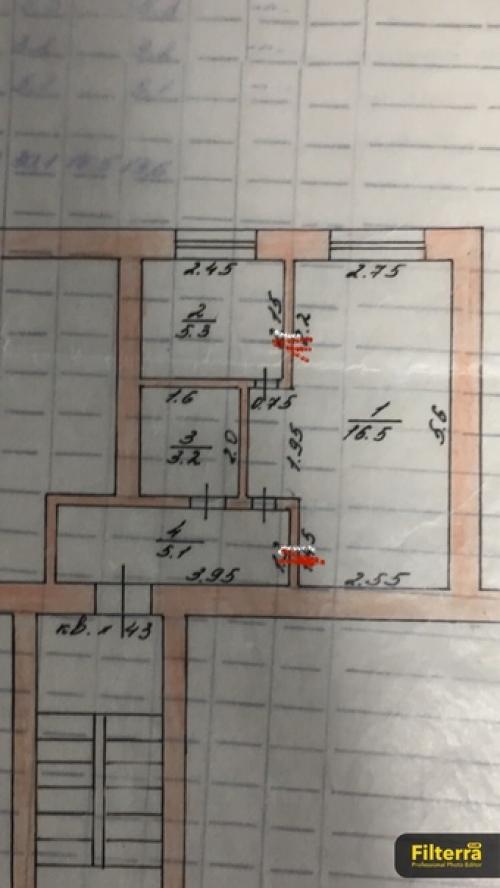 Ребят, могу ли я снести эти две перегородки в однушке на первом этаже.