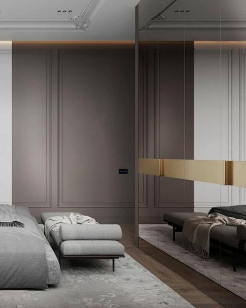 Спальня в современном стиле. 09