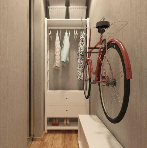 Компактная студия с умным зонированием. 09