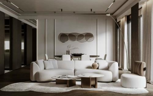 Стильная квартира для молодой семьи. 01