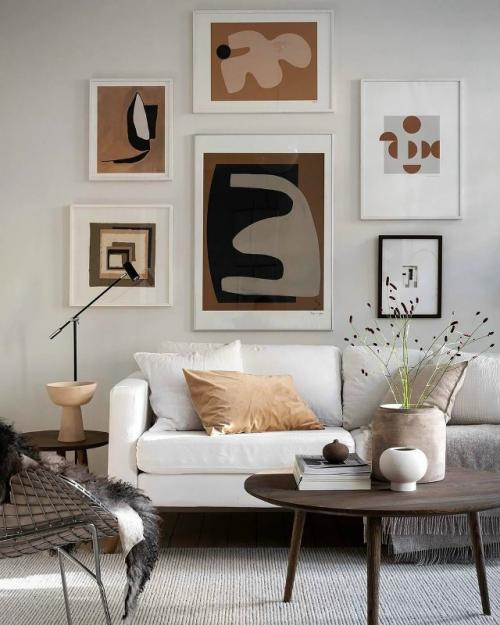 Дом, где картины становятся частью интерьера. 09