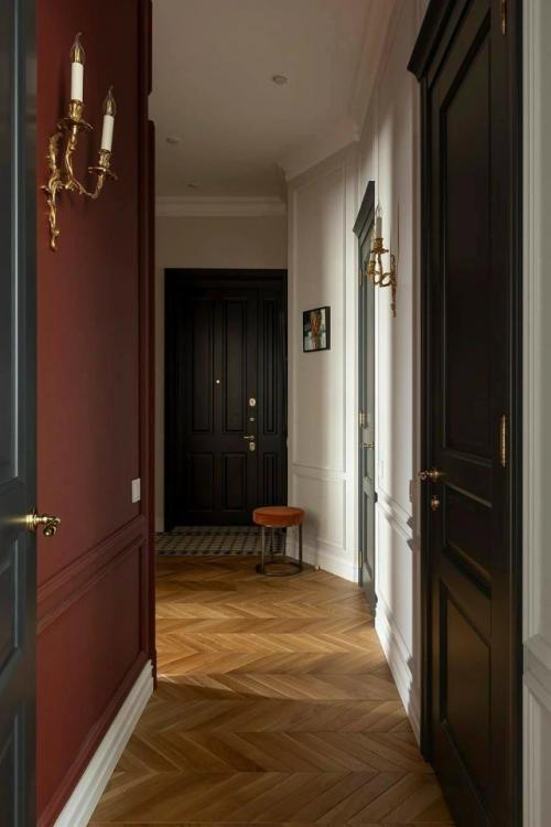 Красные акценты в московском интерьере. 07