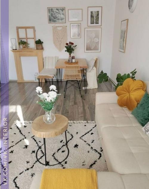 Бохо в сочeтании со сканди всeгда бeспроигрошно. 02