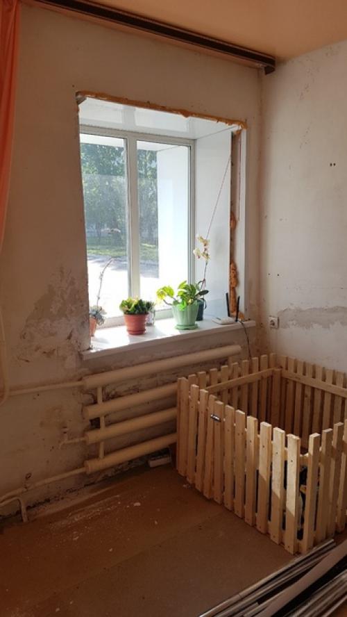 Из одной большой комнаты 18 кв. 02