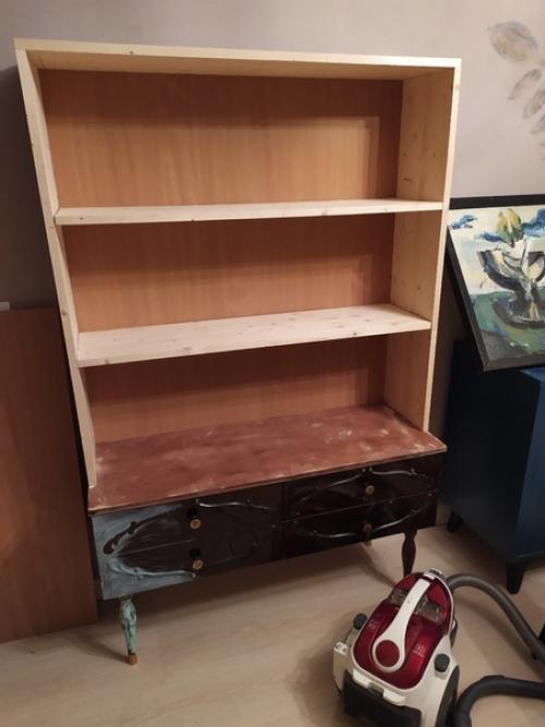 Сама реставрирую и дорабатываю старую мебель! 02