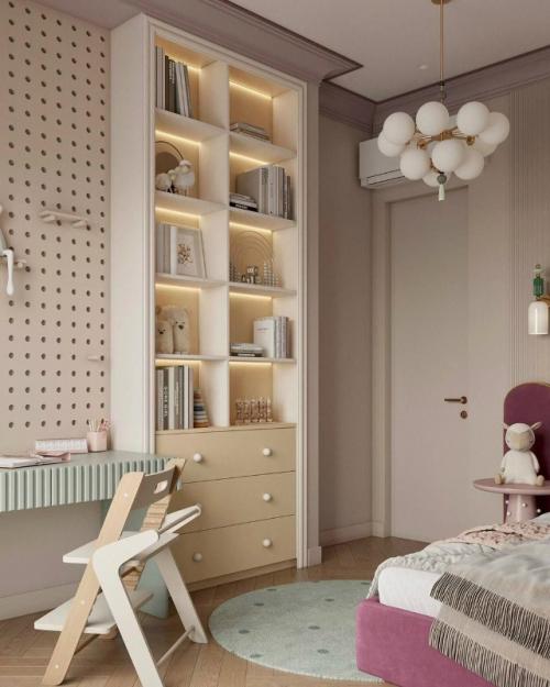 Очаровательная детская, в которой хочется мечтать. 04