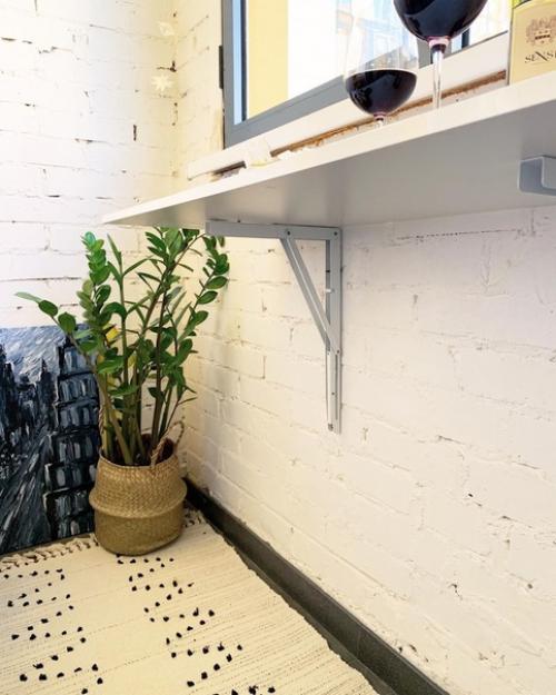 Балкончик делали все максимально бюджетно! 03