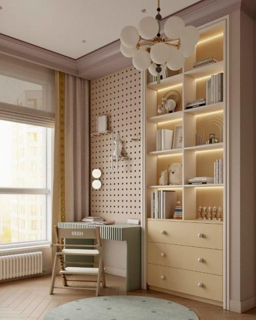 Очаровательная детская, в которой хочется мечтать. 05