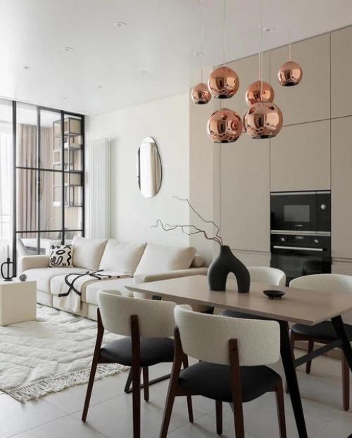 Интерьер в бежевых тонах. 07