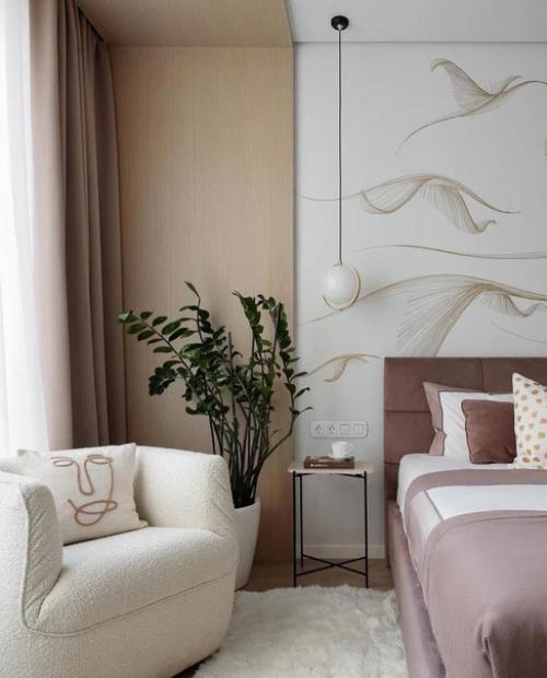 Интерьер в бежевых тонах. 05